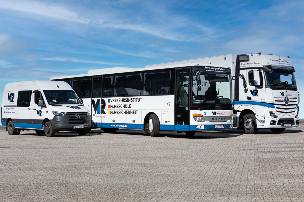 Transporter, Bus und LKW des VIR Verkehrsinstitut